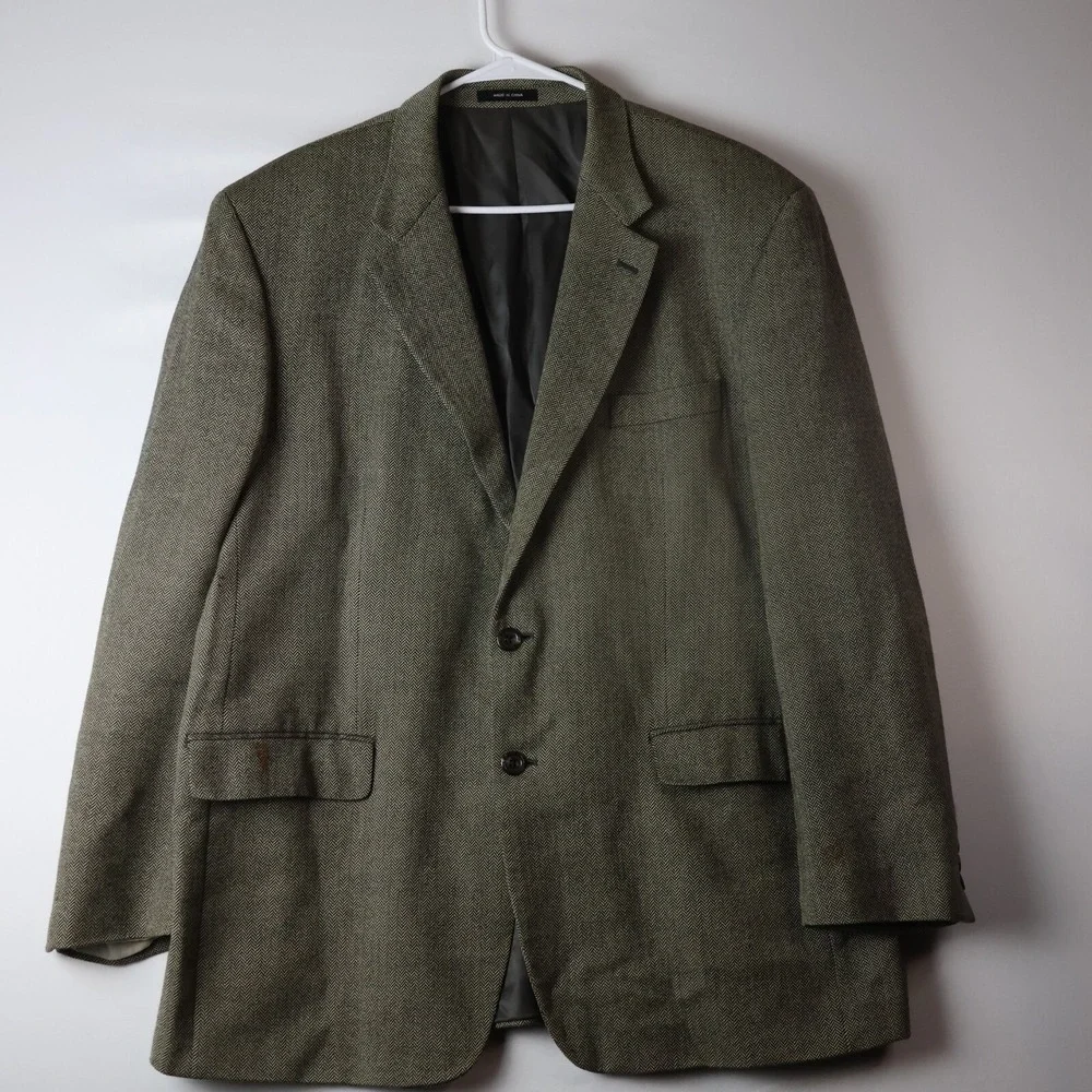 Lauren Ralph‎ Lauren Lambswool Mens Size 46R Jacket Blazer